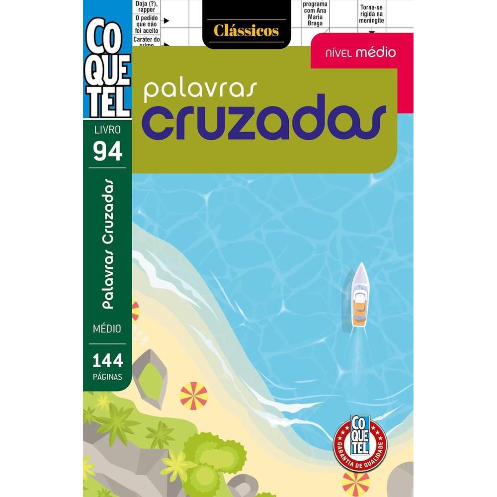 PALAVRAS CRUZADAS - NIVEL MEDIO - LIVRO 94 - COQUETEL