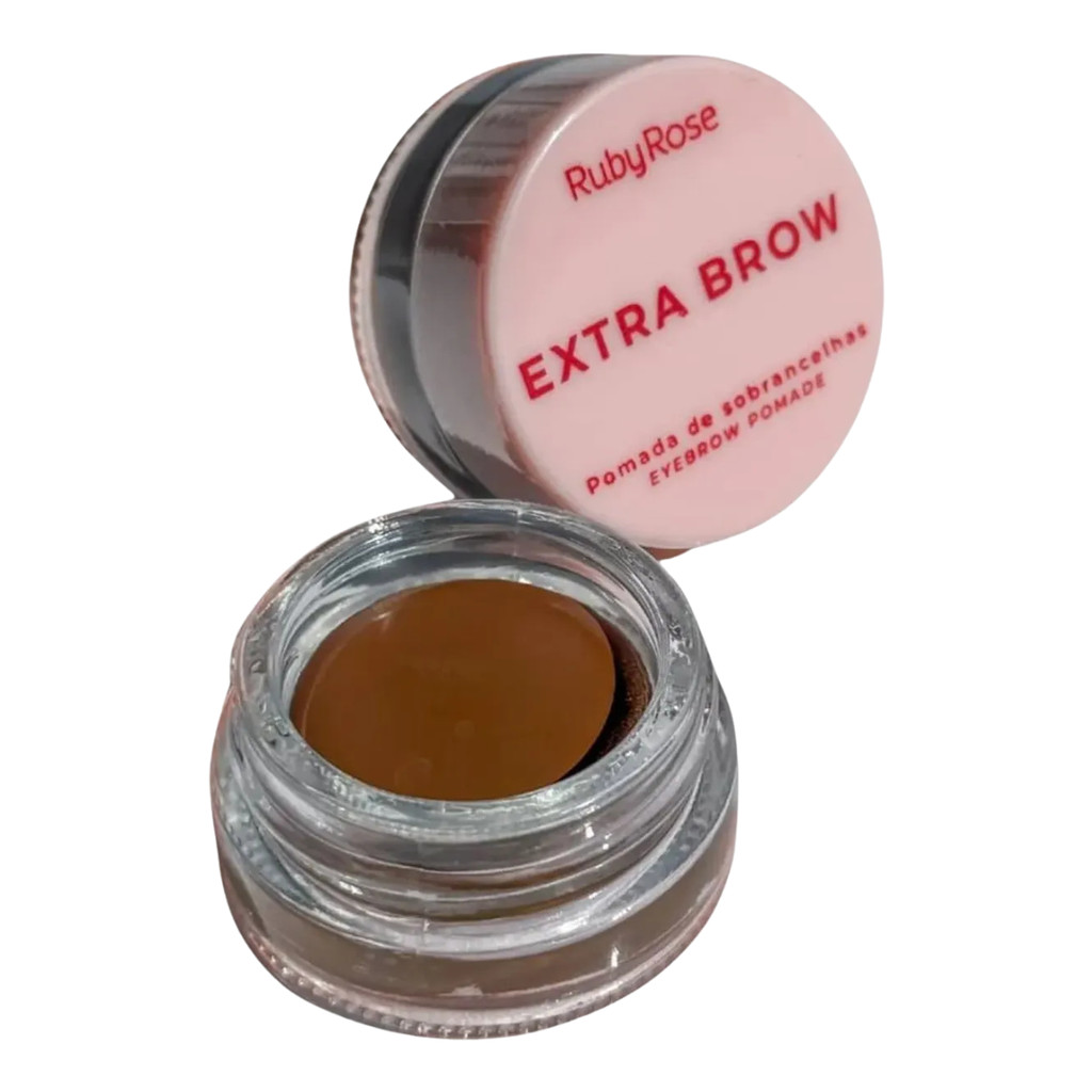 POMADA MODELADORA DE SOBRANCELHAS RUBY ROSE EXTRA BROW UMBER