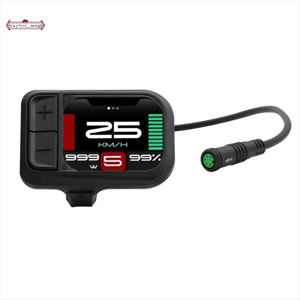 [Venda Quente T] Display LCD Bicicleta Elétrica Para Instrumento De Motor Médio 580C Tela Colorida Tabela De Código BBS0