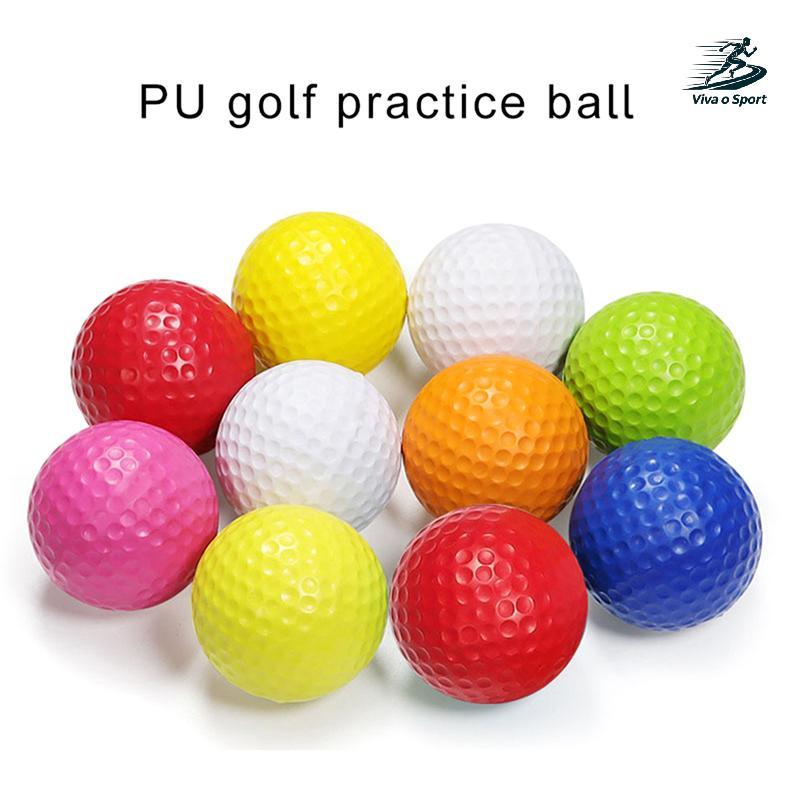 Viva o Sport 5 Unidades De Espuma PU Esponja Sólida Bolas De Golfe Macias Para Bola De Prática Interna 4.27 Cm/1.68 Pole