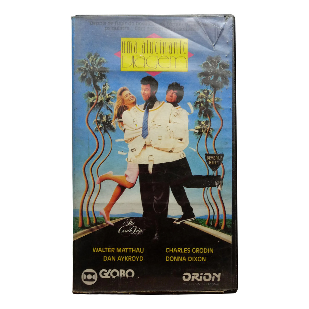 Vhs Uma Alucinante Viagem - Dan Aykroyd - Walter Mathau