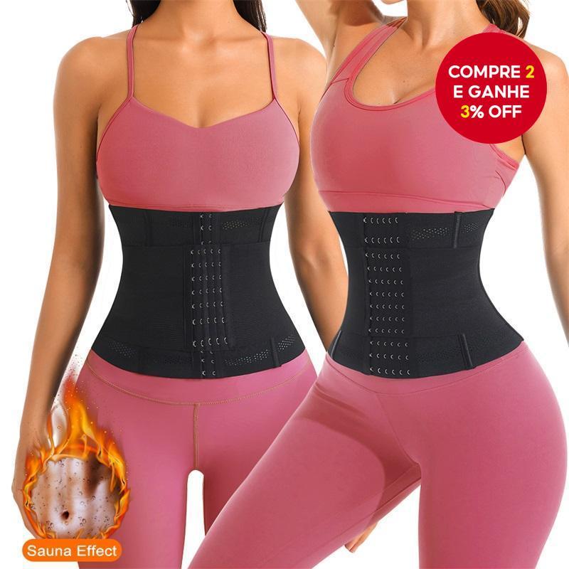 Cintura Modeladora Slim Para Mulheres, Cinta Modeladora Respirável Com Ganchos