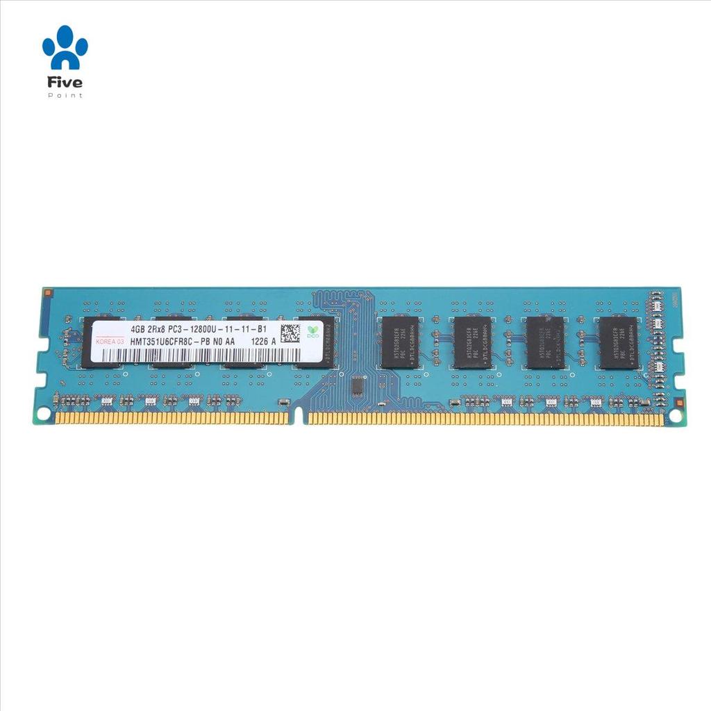 Para Memória DDR3 4GB RAM PC3 12800 1600Mhz 1.5V 2RX8 Dimm 16 IC 240 Pinos Apenas