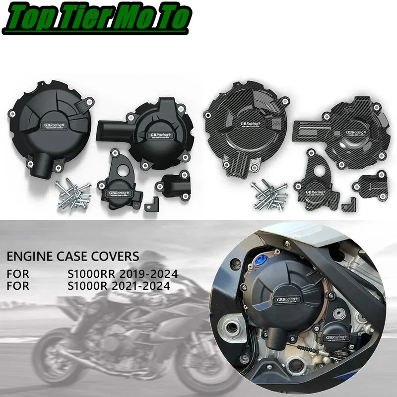 Escudo De Proteção Do Motor Da Motocicleta Modificado Capa Novo Apto Para S1000R S1000RR 2019-2025