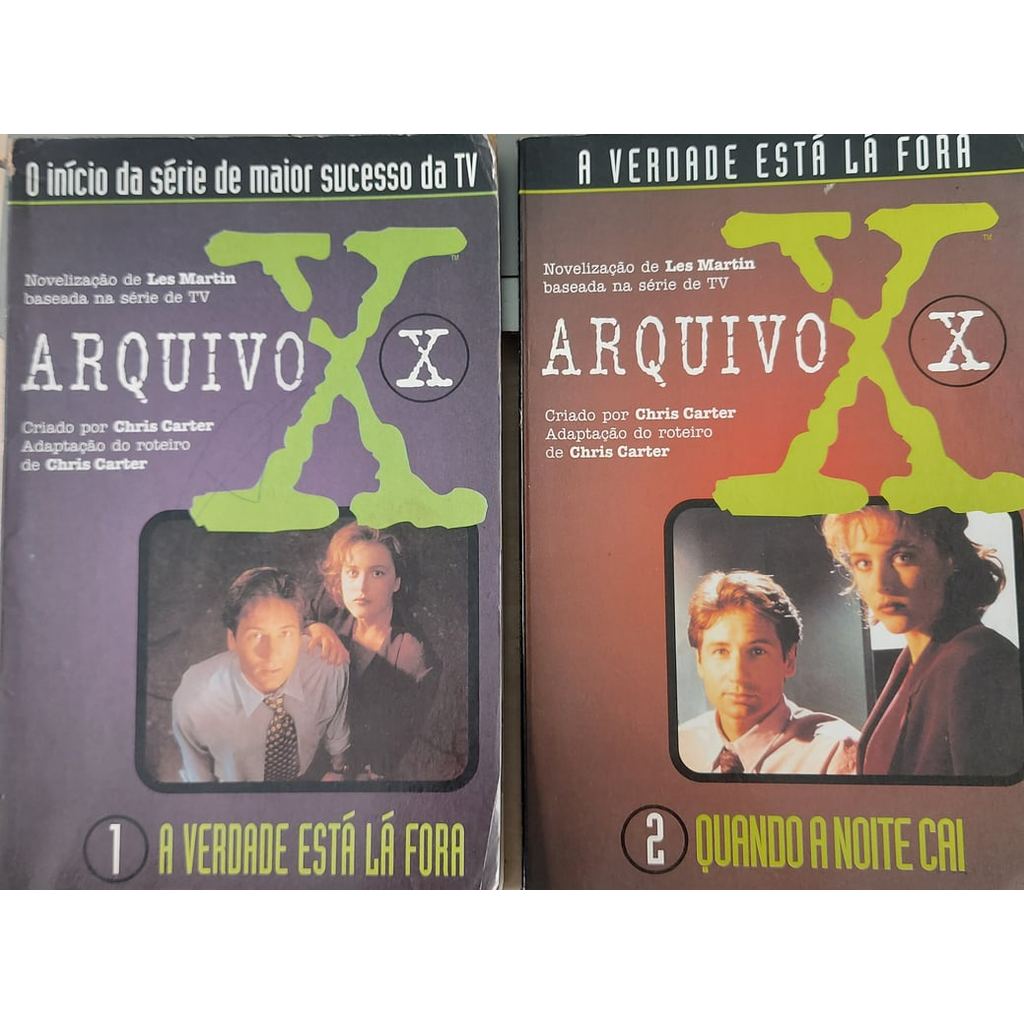 Lote 10 Livros Arquivo X de Darin Morgan 8023363