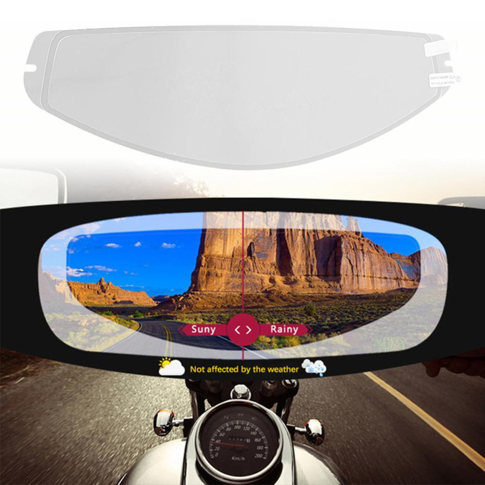 TKEY Universal Anti Fog Filme De Viseira De Capacete De Motocicleta Para AGV K5 K3SV Film Visor Adesivo Remendo Transpar