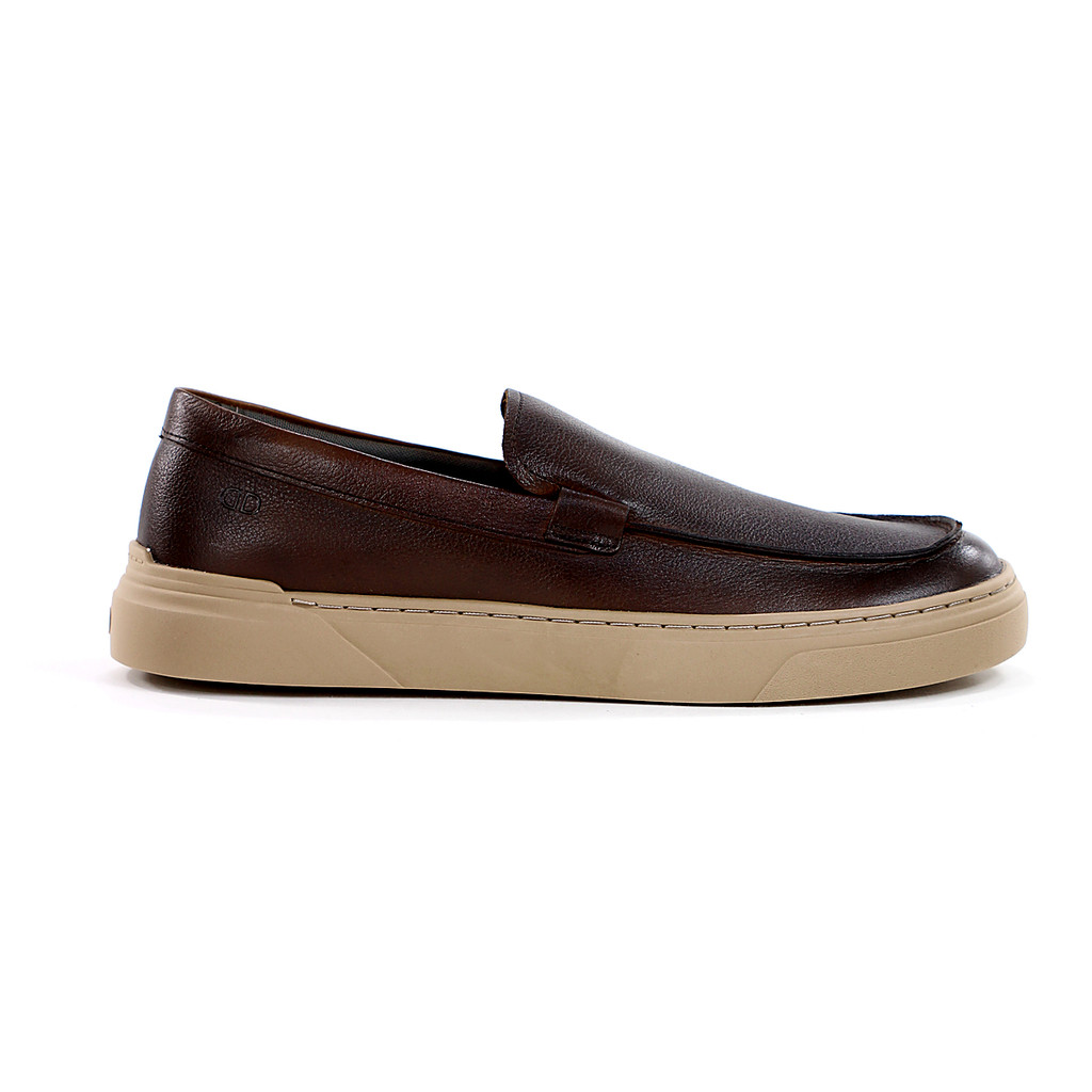 Sapatênis Democrata Bill Slip On Marrom Escuro - Masculino