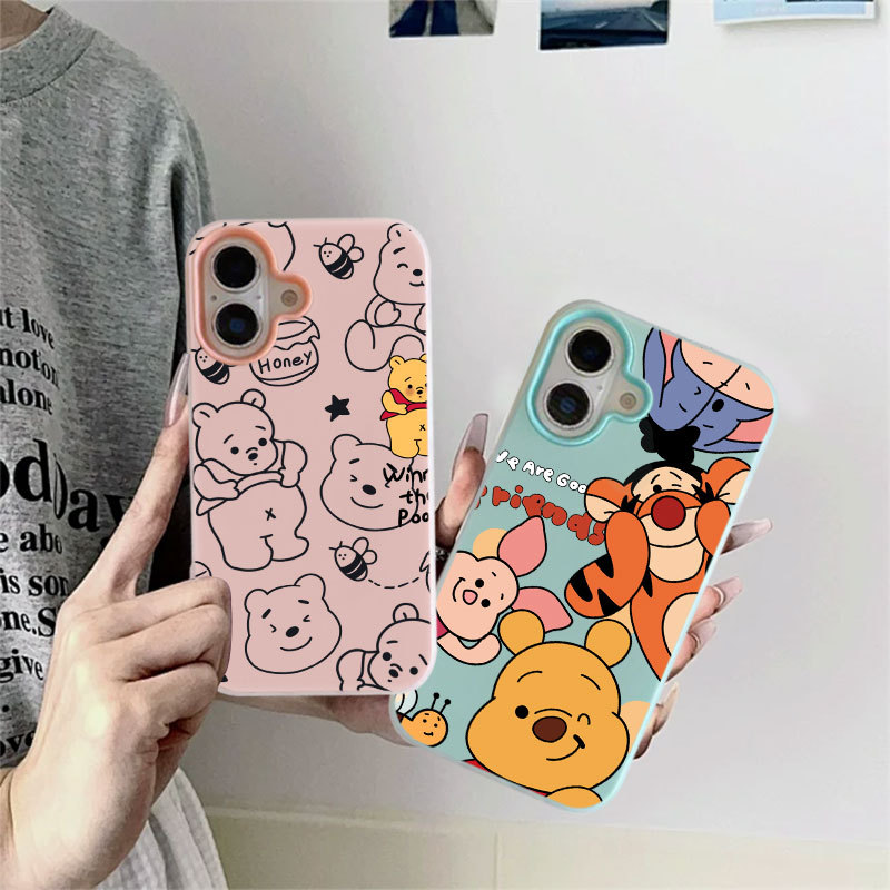 Capa De Telefone Winnie the Pooh Para Samsung A17 A07 A26 A06 A16 A35 A54 A05S A05 A15 A14 A13 A52 A04S A03S A04E A03