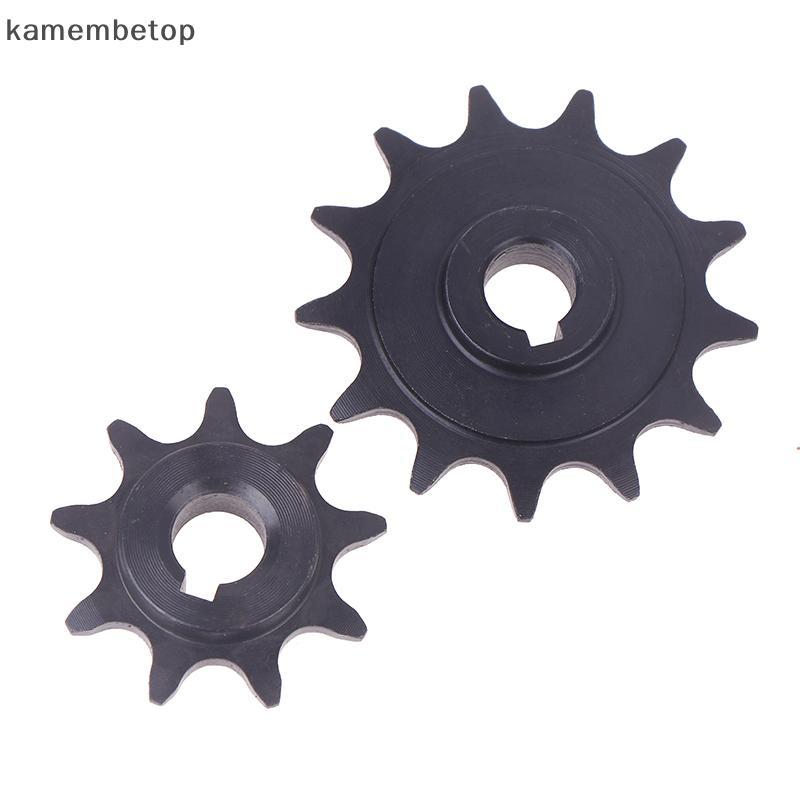 TOP 9/13 Dentes Veículo Elétrico Tipo 410 Roda De Corrente De Bicicleta Pinhão Motor Sproet Engrenagem De Aço Carbono Pa