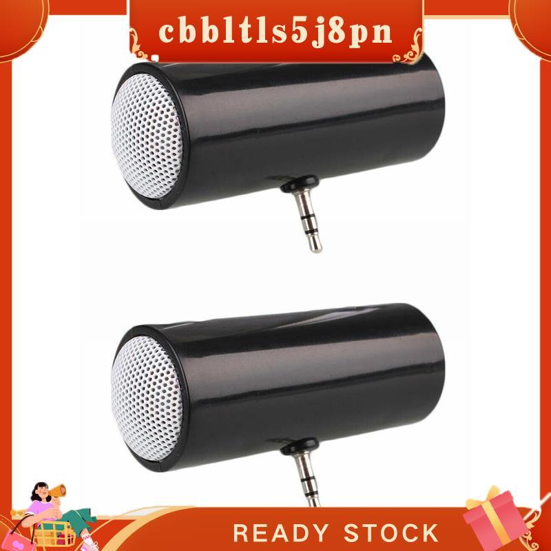 cbbltls5j8pn Alto-Falante 2X 3.5 Mm Jack Estéreo Mini Portátil MP3 Music Player Amplificador Para Celular PC-Preto
