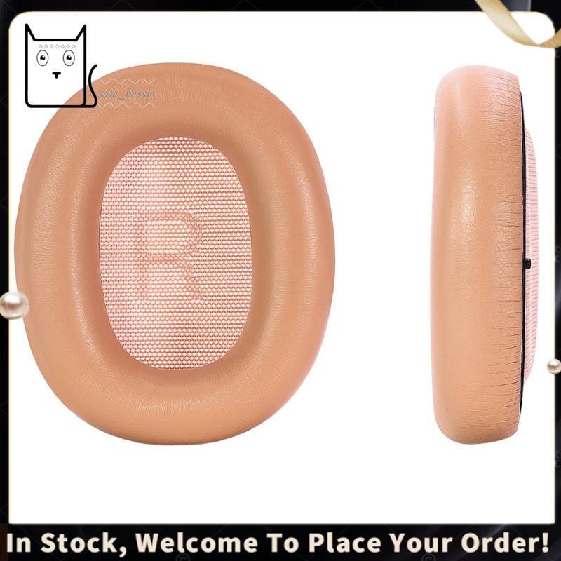 Para Bang & Olufsen Beoplay H100 Almofadas De Substituição Em Pele De Carneiro-Isolação De Ruído Conforto Capa Peças Rep