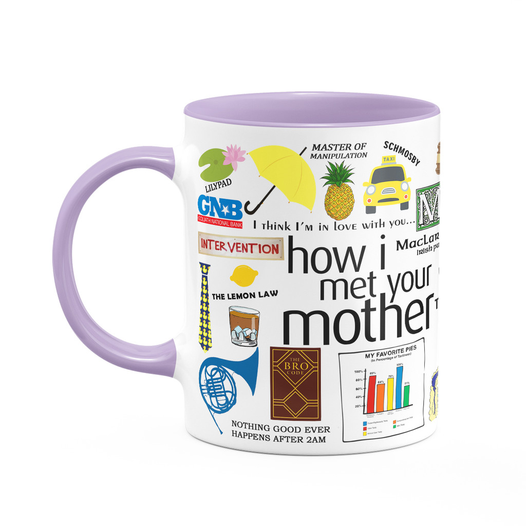 Caneca Geek Icons Moments - How i met your mother - B-lilac