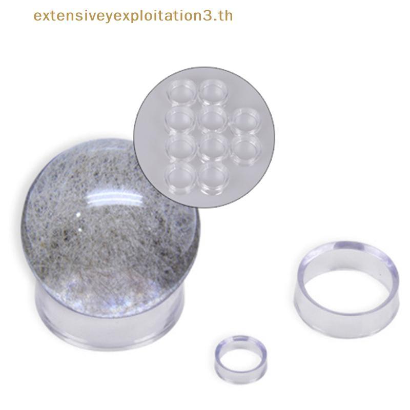 Home EE 10 Pcs Acrílico Transparente Display Stand Esfera Suporte Para Base De Bola De Cristal