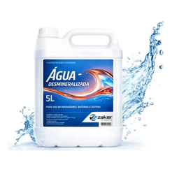 Água Desmineralizada De Alta Pureza 5l Laboratório Químico Transparente