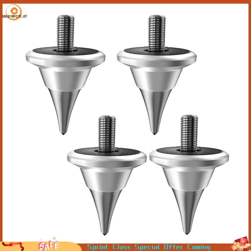 [Best seller] Alto-Falante Isolamento Pico Pés Suporte Cone Amortecedor Para Gravador De Mesa Giratória De Áudio Hifi AM
