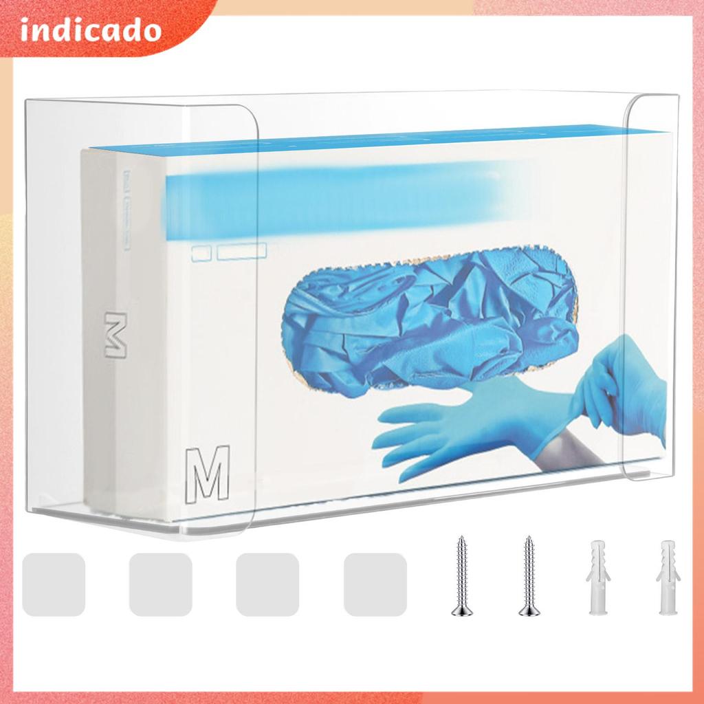 Dispensador De Parede De Luva De Acrílico Transparente , Caixa Porta-Luvas De Montagem Na Para Restaurante , Hotel , Cas