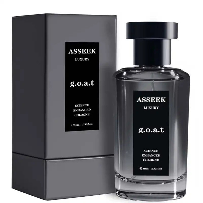 Perfume Masculino ASSEEK Midnight Marine Man - Aroma Oceânico 80ml, Fragrância Amadeirada e Âmbar, Eau de Parfum de Long