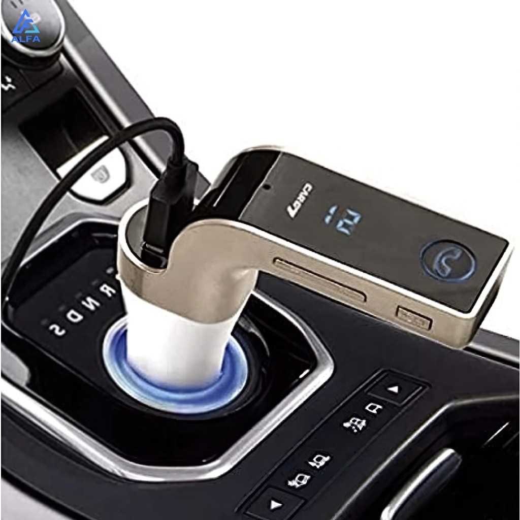 Adaptador Bluetooth Para Rádio De Carro Transmissor FM Sem Fio USB Entrada P2 Auxiliar E Cartão TF Envio Já
