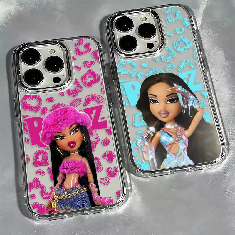 Capa de Telefone Fashion Nova e Adorável da Boneca Bratz para Samsung Galaxy A56 A36 A26 A06 A55 A35 A16 A54 A34 A25 A24