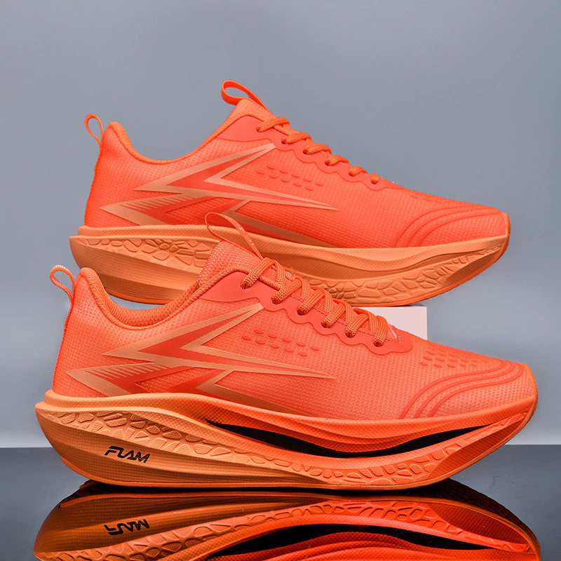 Carbon Plate Running Shoes, Lightweight and Cushioned, Unisex for Students, Sizes 34-45