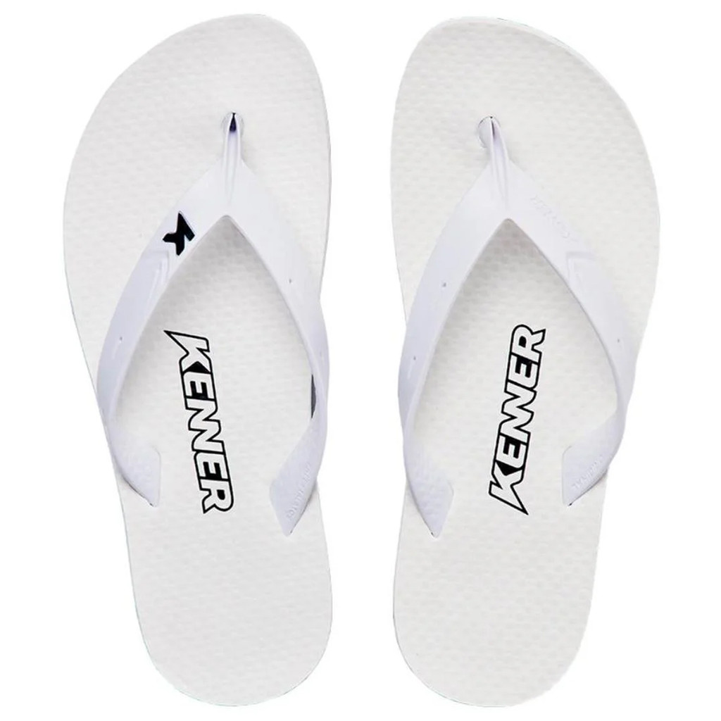 Chinelo Kenner New Summer Masculino Branco