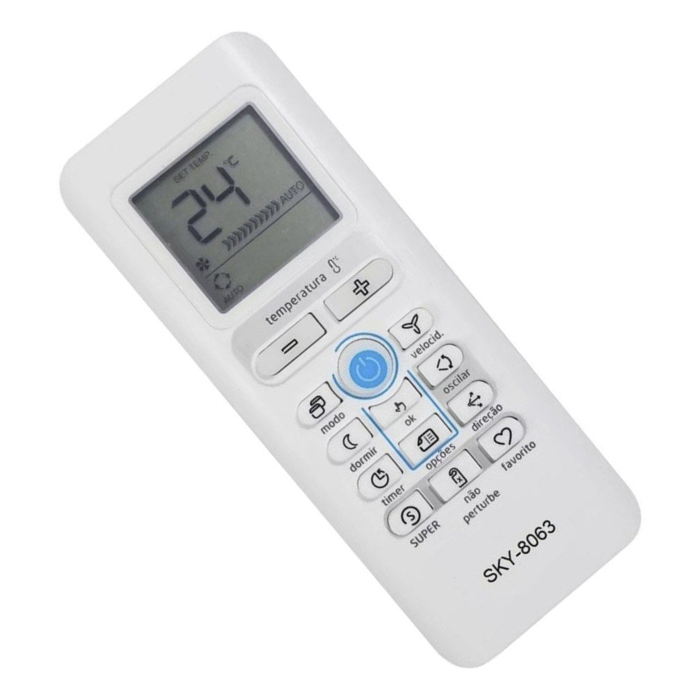 Controle Remoto Compatível Ar Condicionado Split Springer Midea Alta Qualidade