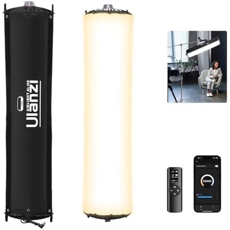 Câmera de vídeo inflável portátil com luz LED U Lanz 29 �Com segundo tubo MA p blica mpore Tá PU 2 e R tubo de luz � � R