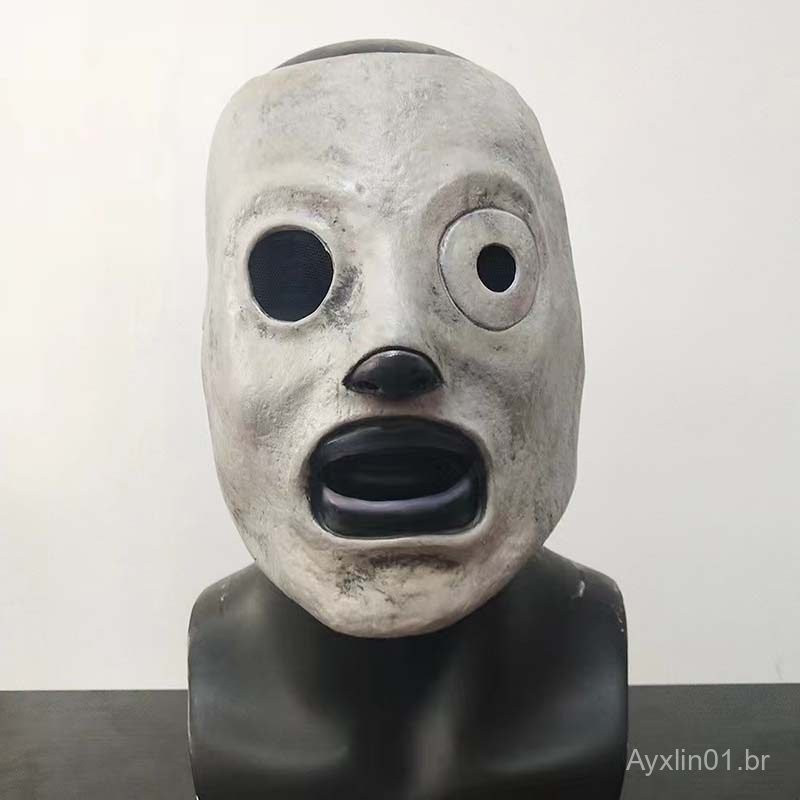 Máscara de Cosplay Engraçada do Filme Slipknot, Máscara de Látex do Corey Taylor para Eventos de Halloween NNX4