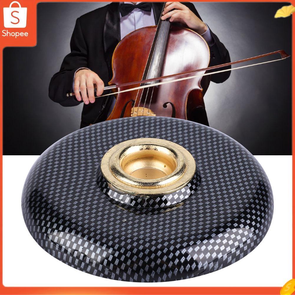 Durável violoncelo violoncelo almofada antiderrapante pino final suporte acessório protetor de piso