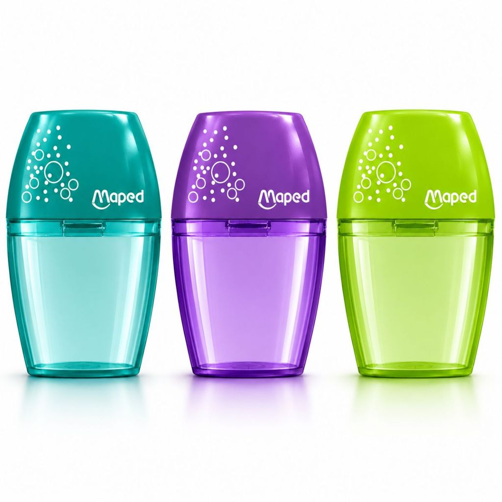 Apontador com coletor Shaker 1 furo 634753 Maped