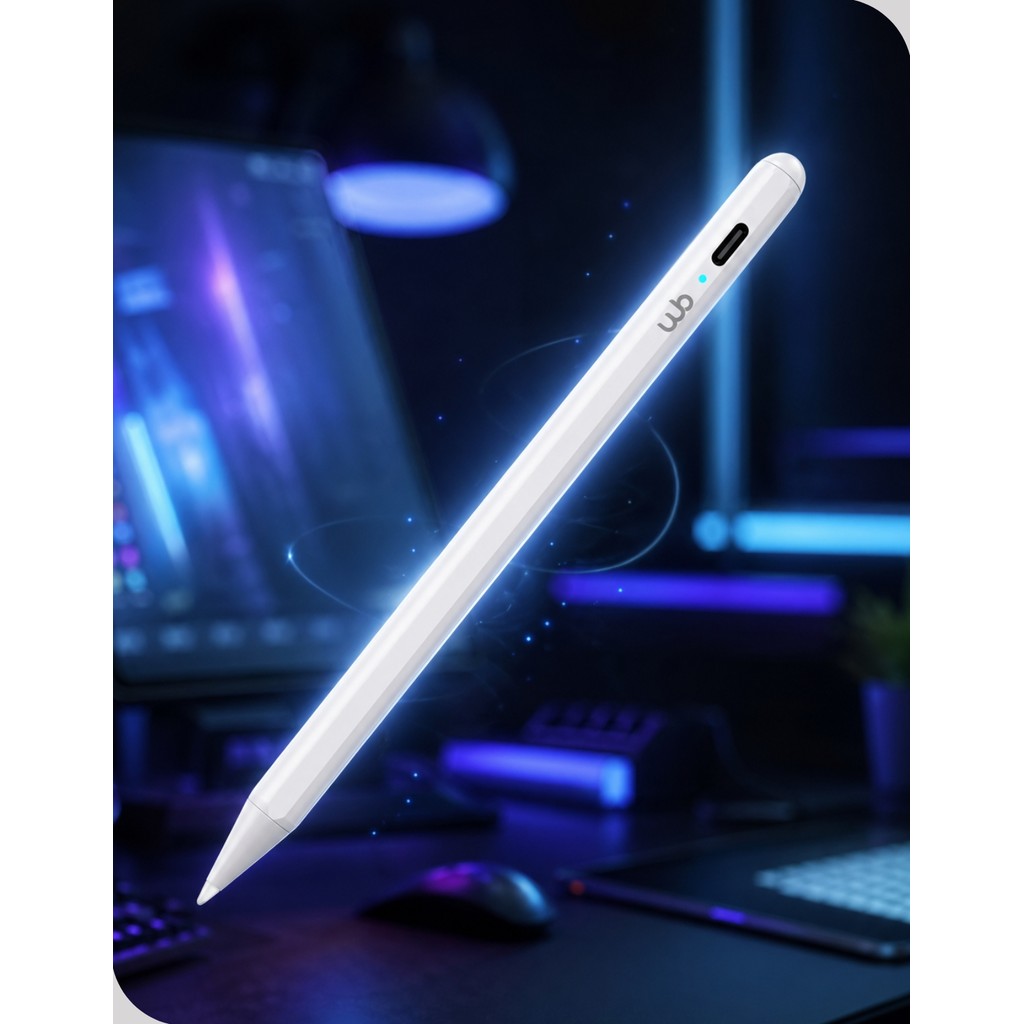 Caneta Pencil WB iPad 1.0mm Palm Rejection Branco