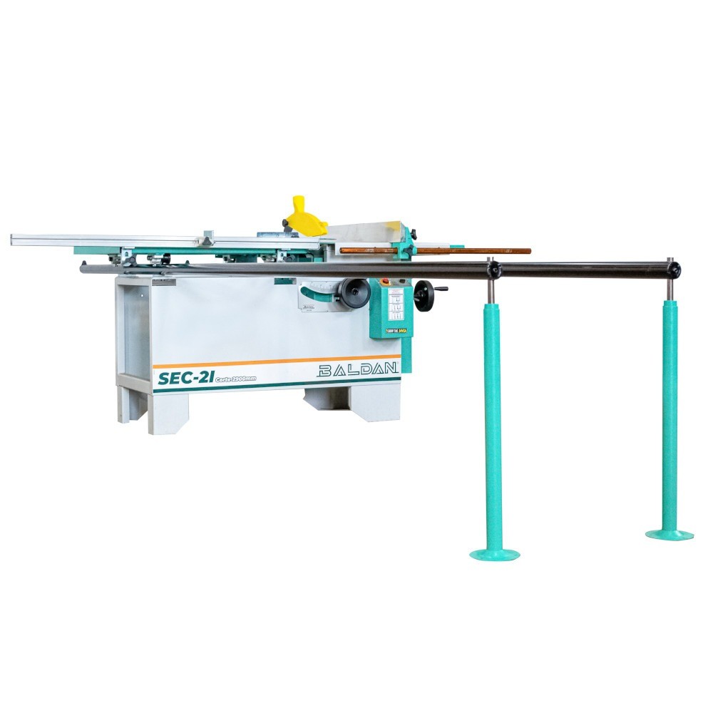Esquadrejadeira 2900 mm 3 cv com eixo inclinável trifásica SEC-2i - Baldan