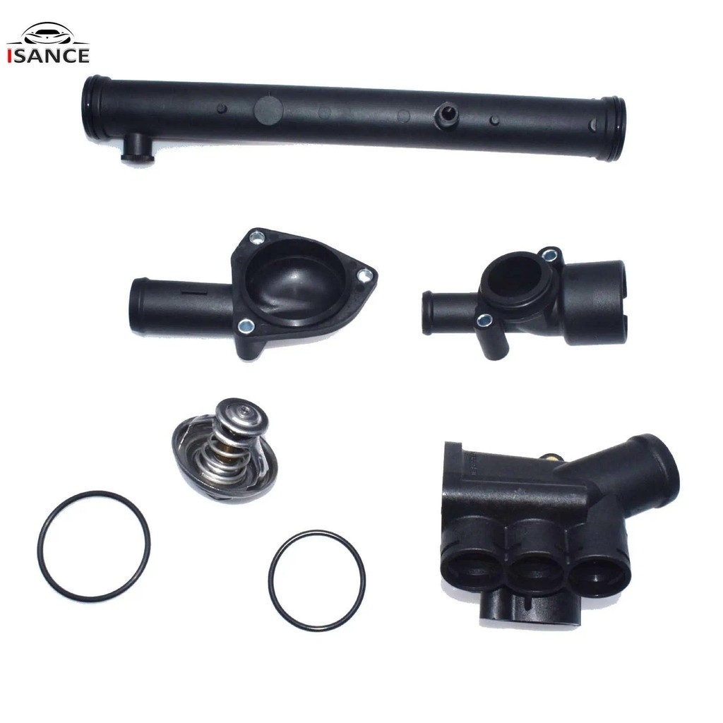 Novo Kit De Carcaça Do Termostato Para VW Golf Jetta Passat Corrado Eurvan 2.8L VR6 021121133D , 021121050C , 021121121A