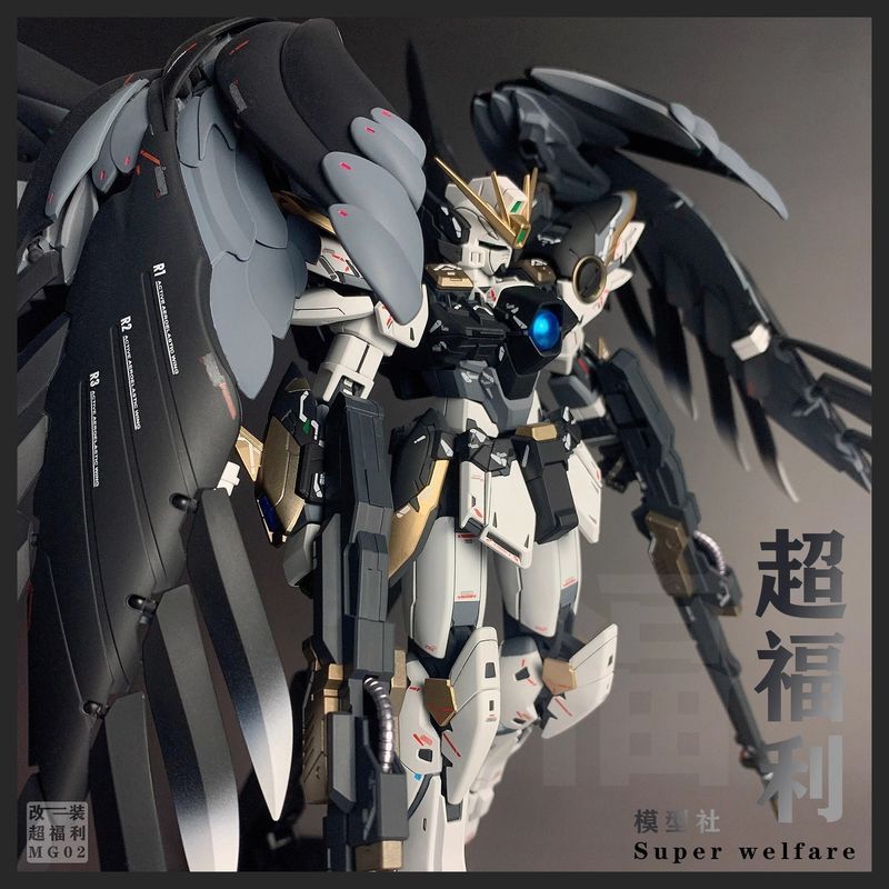 Guizhou Baiyao Hardware Co., Ltd. Gaoda produto acabado Bandai modelo MG asa voadora Zero tipo ka versão que muda de cor