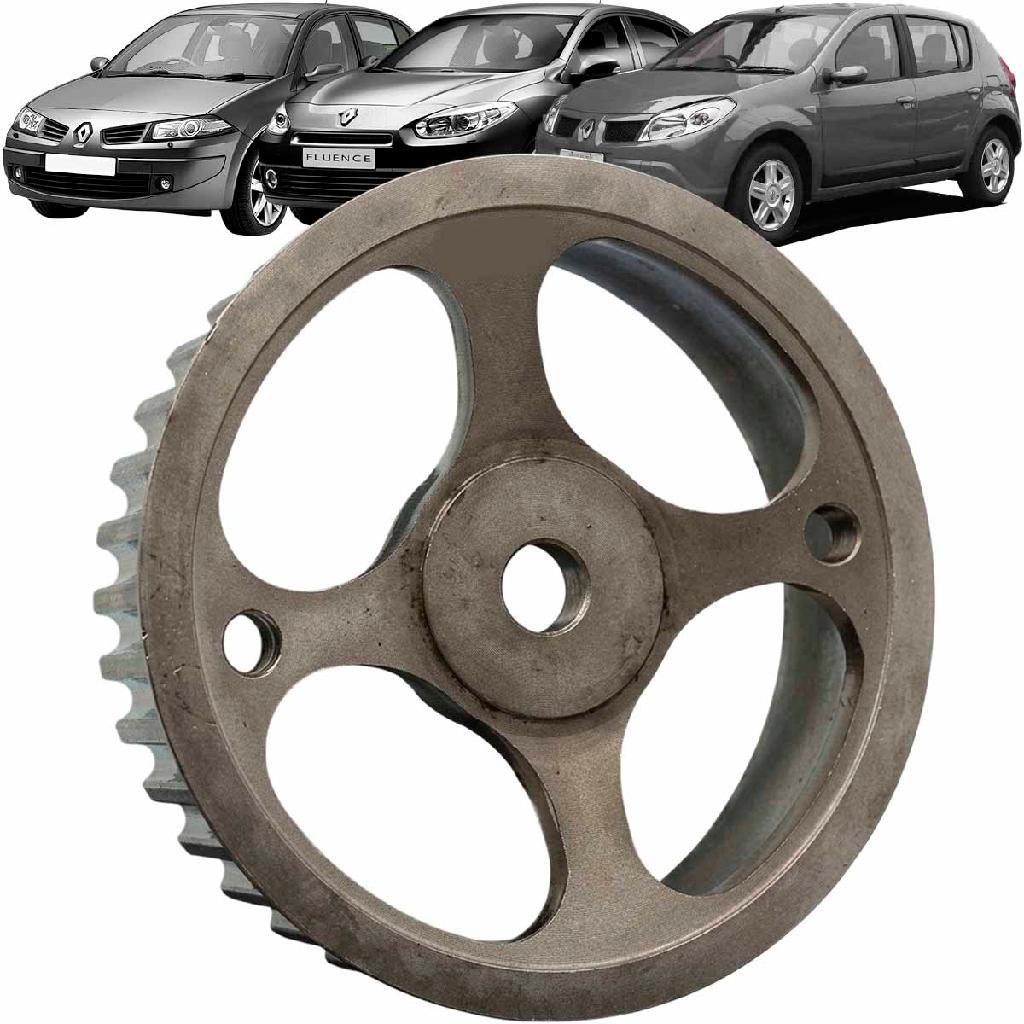 Polia Do Comando Clio Duster Fluence Kangoo Logan Megane 2000 2001 2002 2003 2004 2005 2006 2007 2008 2009 2010 2011