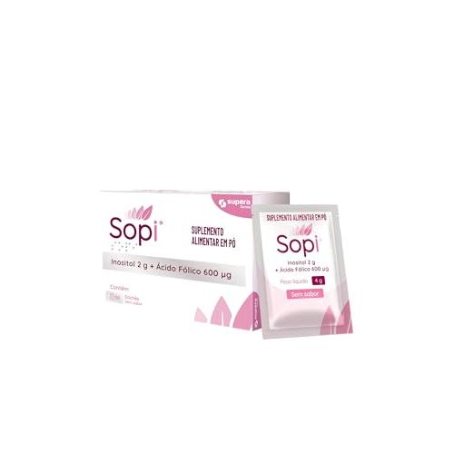 Sopi - Inositol E Ácido Fólico - 30 Sachês Ta