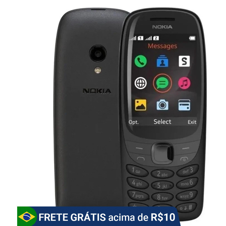 Celular Nok’a 6310 4G Tela Grande Dual Chip