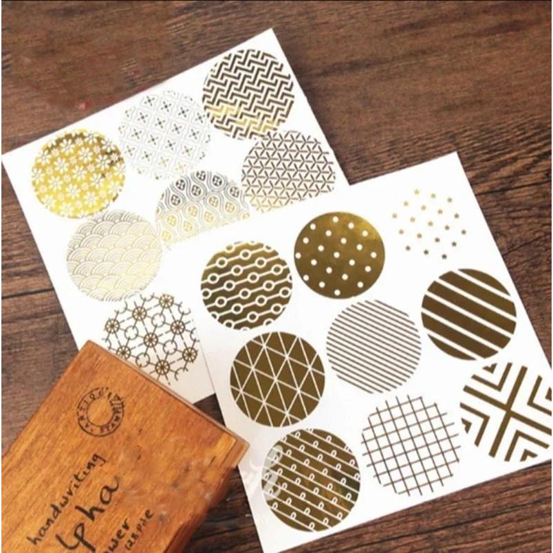 Novas Folhas Simples Criativo Redondo Flor Design Selo Etiquetas Adesivas Para Embalagem De Presente Saco Caixa Casa Ace