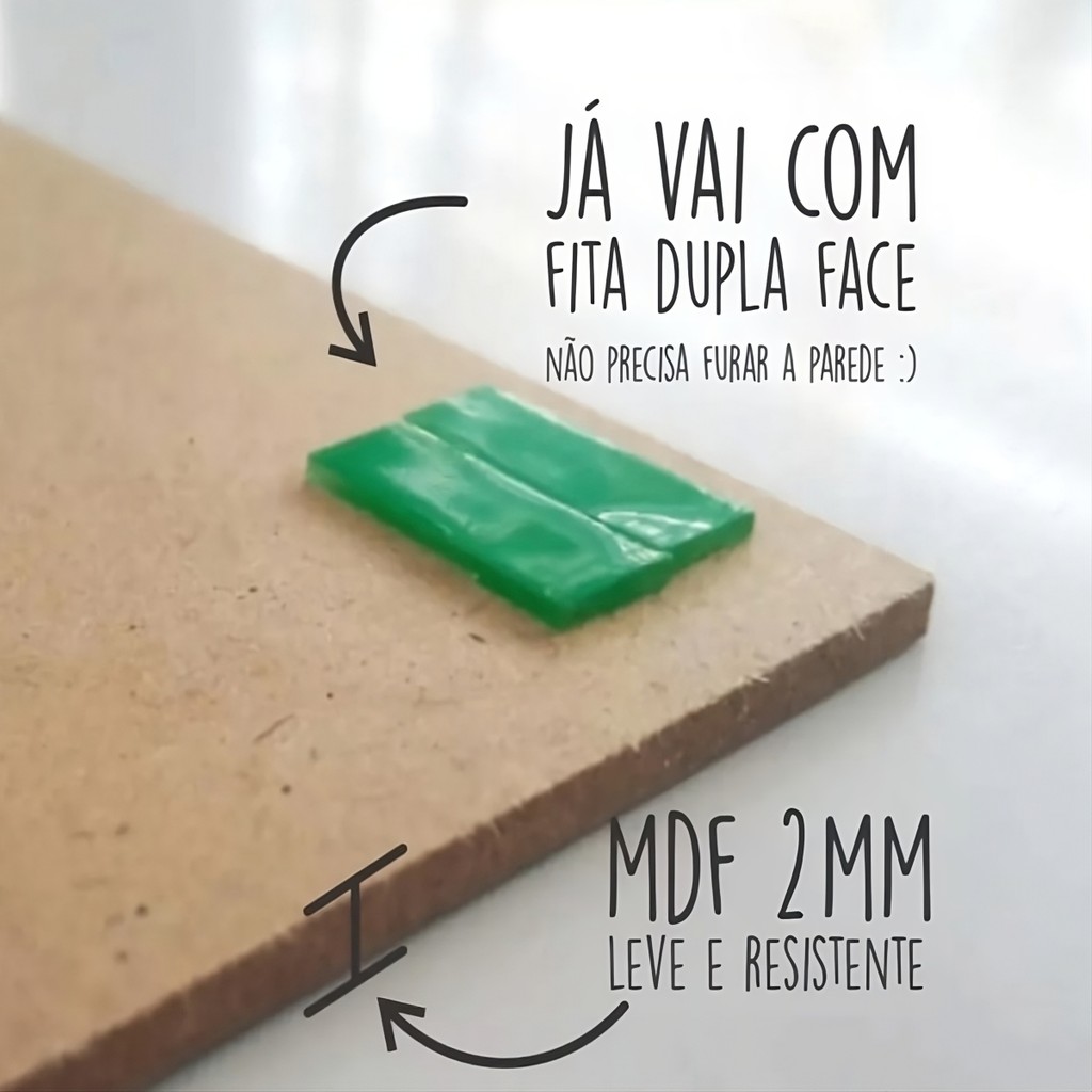 Kit 3 Placas Decorativas Farmhouse Campo e Simplicidade — imagem 2 de 2