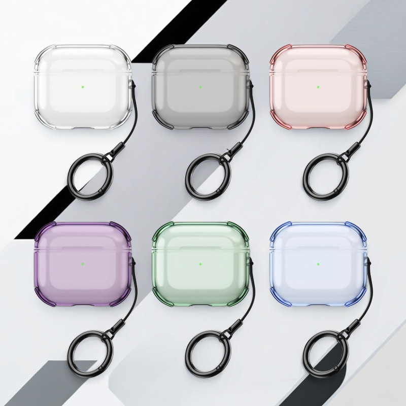 Capa protetora transparente para Apple AirPods Pro 3, compatível com AirPods 4 e AirPods Pro 2, capas Bluetooth CULO