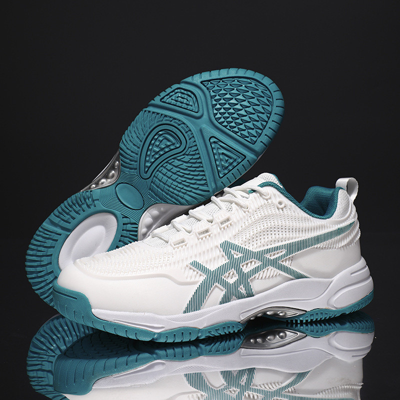 Sai competição treinamento sapatos de Badminton das mulheres dos homens esportes ao ar livre sola de borracha antiderrap