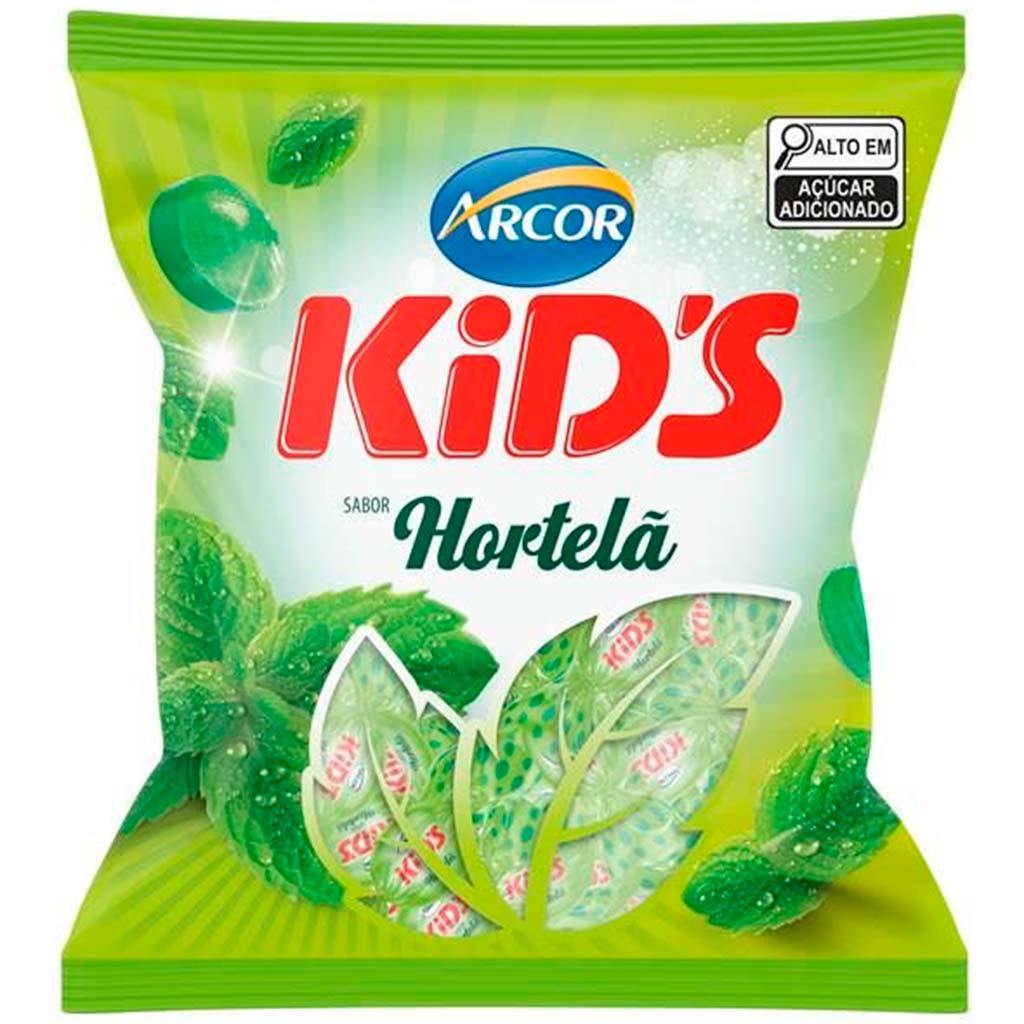 Bala Dura Kids Hortelã 400g - Arcor