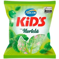 Bala Dura Kids Hortelã 400g - Arcor