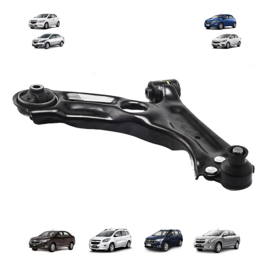 Bandeja Suspensão Direita Onix Prisma 2013 /2021 Cobalt 2012/2019 Spin 2013/2026 Original GM