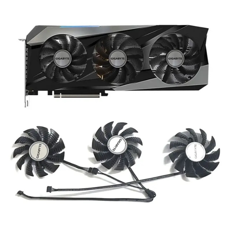 Novo 82MM 4PIN T128015ventilador GPU Su RTX 3070TI Para Placa Gráfica Gigabyte GeForce 3070 3070TI 8GB Gaming OC Magic E
