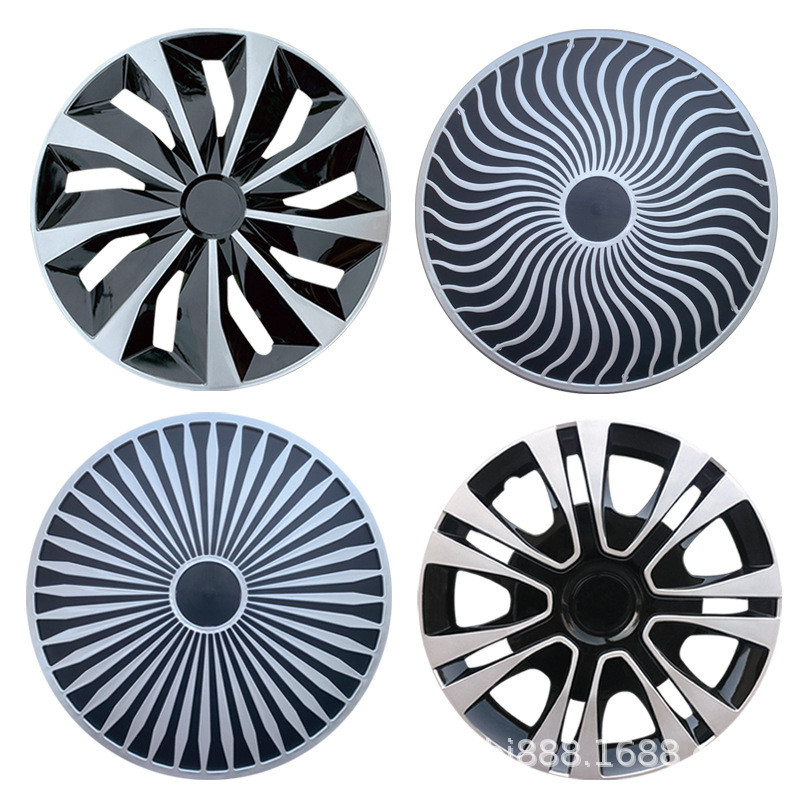 Calota universal modificada de 12 polegadas, capa decorativa para pneu de carro, calota de aço para aro de roda 0PVJ