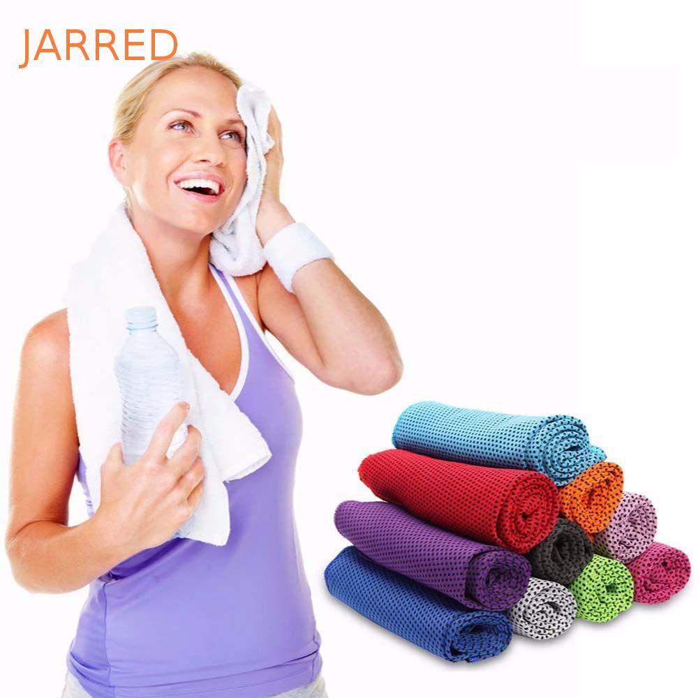 JARRED Sports Cooling Toalhas Microfibra Yoga Running Fitness Gym Caminhadas