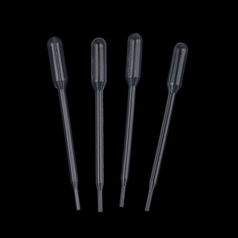 # weicheng 100 Peças 0.5ML Plástico Descartável ttes Squeeze Transferência Conta-Gotas Para Molde De Silicone Resina Epó