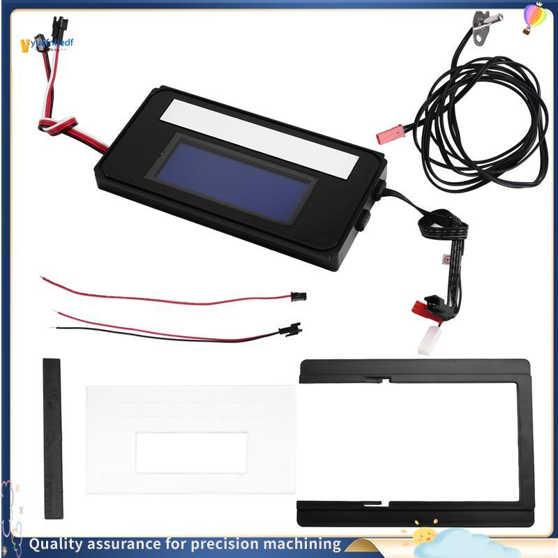 Interruptor De Espelho LED Controlado Por Toque Prudnc2k3014af Com Tempo Integrado E Display De Temperatura Para Sistema