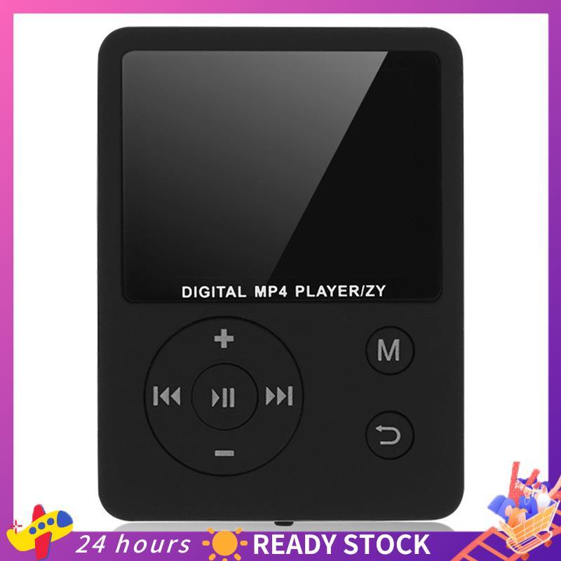 MP4 Player HiFi Rádio FM Leitor De Música Esportivo Portátil